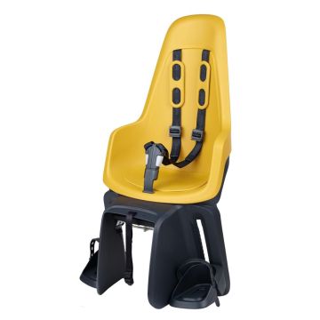 Bobike Kinderzitje Achter One Maxi Dragerbevestiging Mighty Mustard Geel